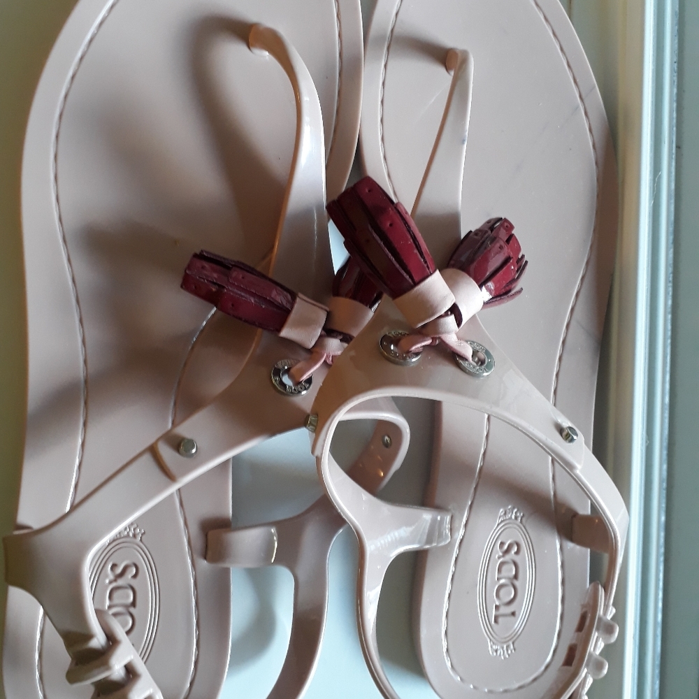 Tod's tongs, rubber sandals